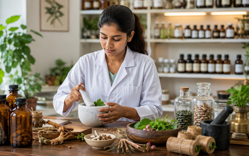D.A.P. – Diploma in Ayurvedic Pharmacy